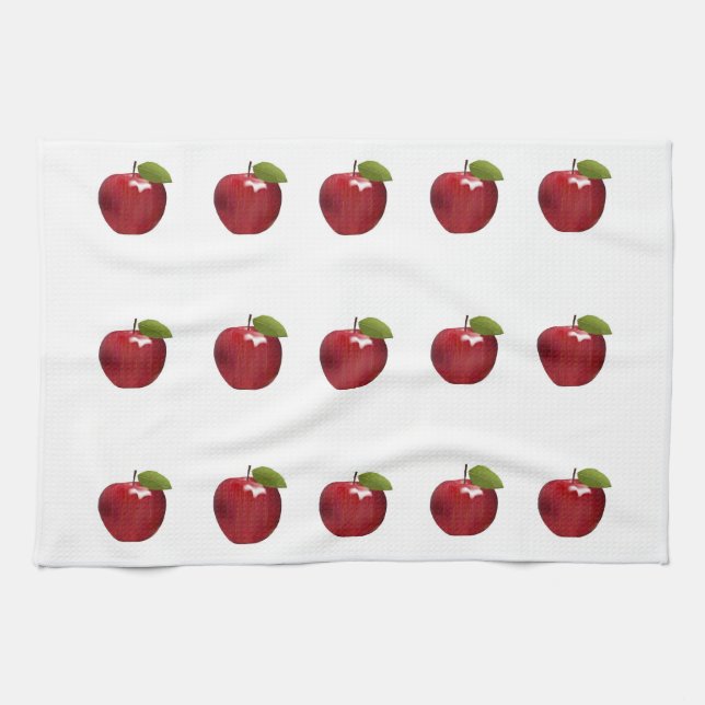Apple Attack Kitchen Towel (Horizontal)
