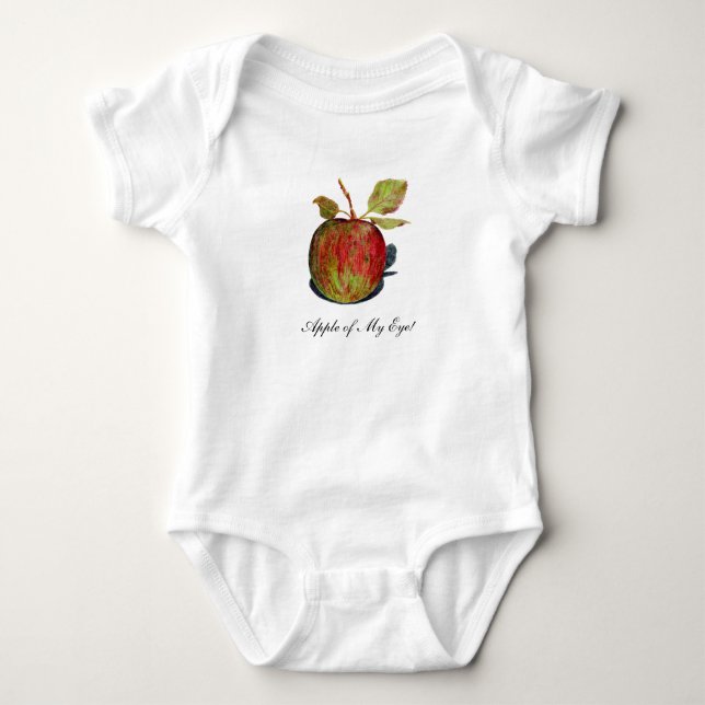 Apple Baby Bodysuit (Front)