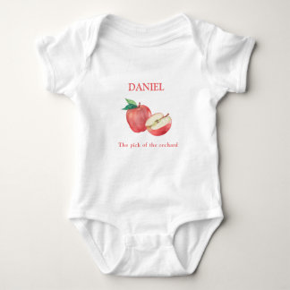 Apple Baby Bodysuit