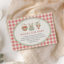 Apple Baby Clothesline Baby Shower Books for Baby