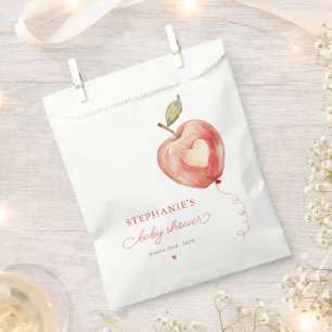 Apple Baby Shower Favour Bag