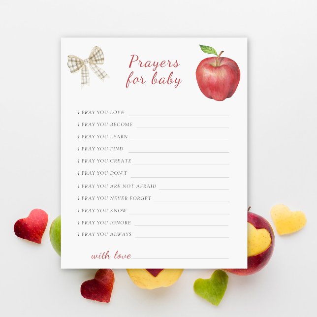 apple baby shower prayers for baby  (Creator Uploaded)
