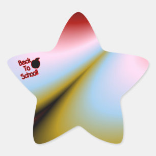Apple & Back to School - Star Sticker