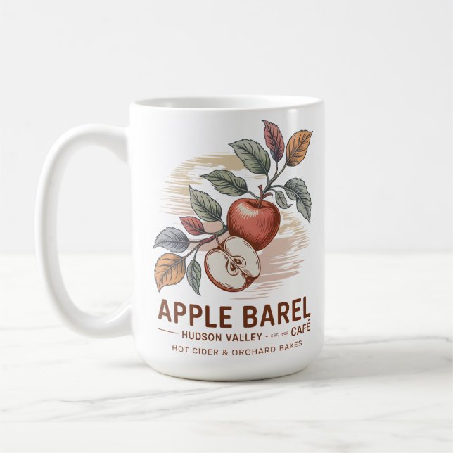 Apple Barrel Café Coffee Mug (Left)