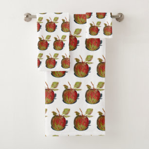 Apple Bath Towel Set