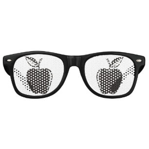 Apple Black Retro Sunglasses