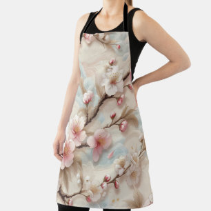 Apple Blossom Branches Apron