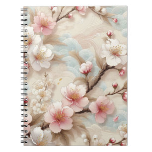 Apple Blossom Branches Notebook