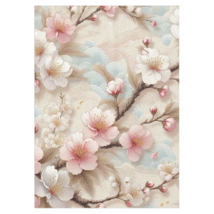 Apple Blossom Branches Tablecloth