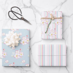 Apple Blossom Collection Wrapping Paper Sheet