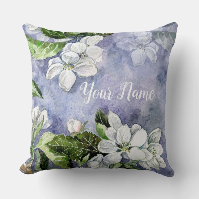 Apple blossom cushion (Front)