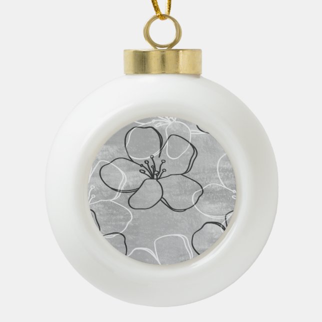 Apple Blossom Dream: Abstract Ornament (Front)