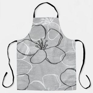 Apple Blossom Dream: Abstract Ornament Apron
