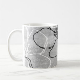 Apple Blossom Dream: Abstract Ornament Coffee Mug