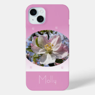 Apple Blossom Flower iPhone 15 Mini Case