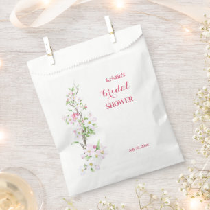 Apple Blossom Fully Customisable Bridal Shower Favour Bag