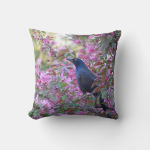 Apple Blossom Grackle Cushion