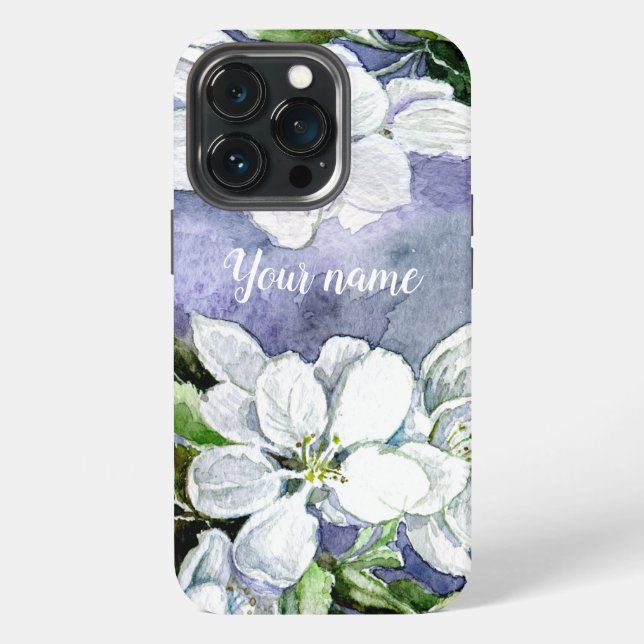 Apple blossom iPhone case (Back)