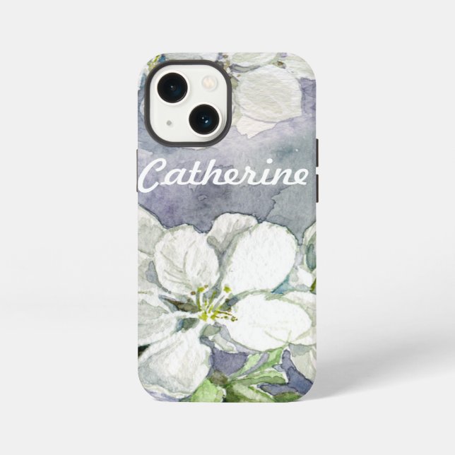 Apple blossom iPhone case (Back)