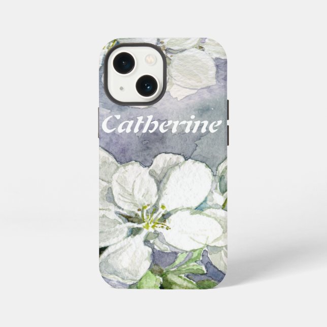 Apple blossom iPhone case (Back)