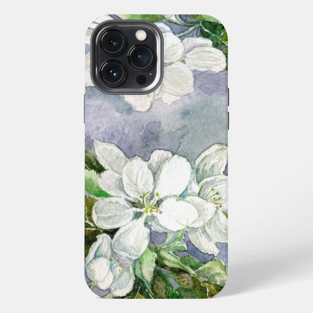 Apple blossom iPhone case (Back)