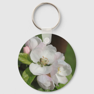Apple Blossom Keychain
