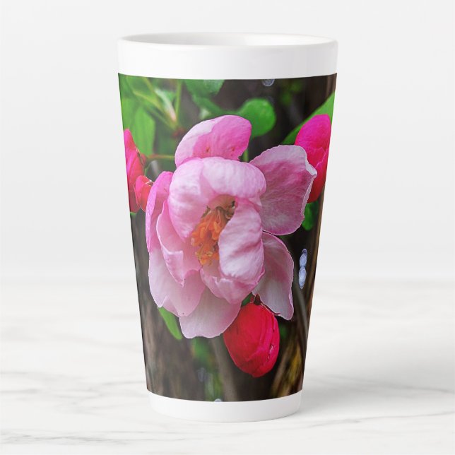 APPLE BLOSSOM  LATTE MUG (Front)
