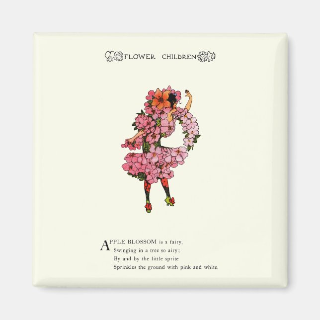 Apple Blossom Magnet (Front)