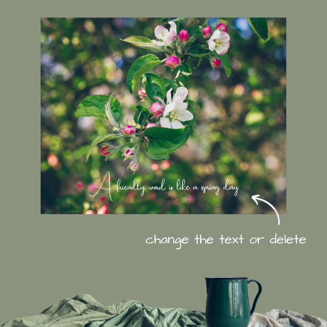 Apple blossom  poster (Creator Uploaded)