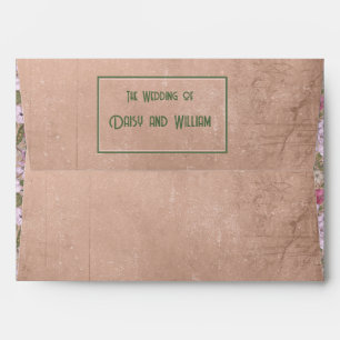 Apple blossom - RSVP card Envelope