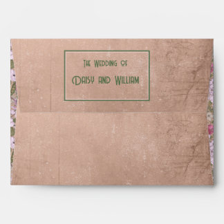 Apple blossom - RSVP card Envelope