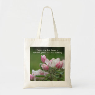 Apple blossom thank you bag