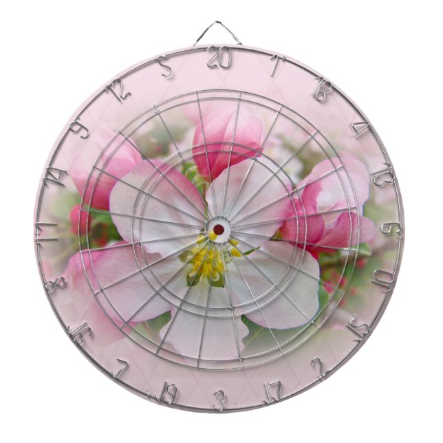 Apple Blossom Time Dartboard (Front)
