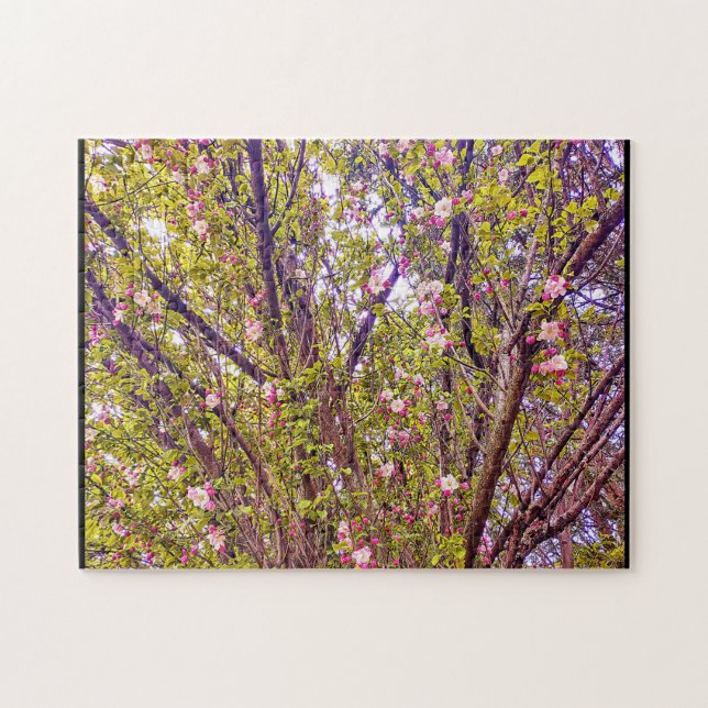APPLE BLOSSOM TREE JIGSAW PUZZLE (Horizontal)