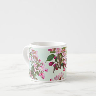 Apple blossoms 2 espresso cup