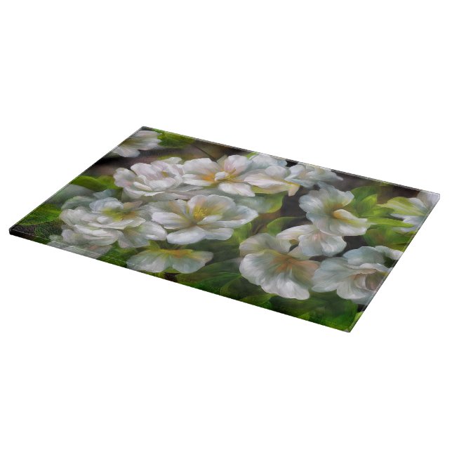Apple Blossoms Cutting Board (Corner)