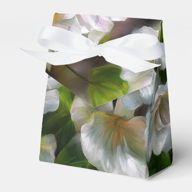 Apple Blossoms Favour Box (Front Side)