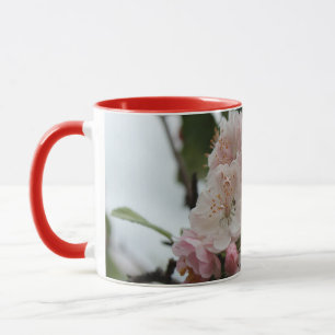 Apple blossoms spring is here mug