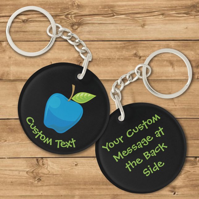 Apple Blue Keychain (Creator Uploaded)
