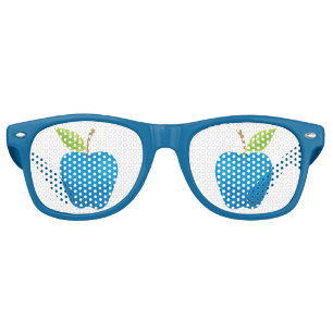Apple Blue Retro Sunglasses