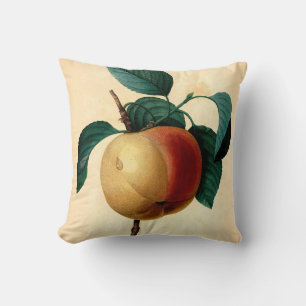 Apple Botanical Illustration Cushion