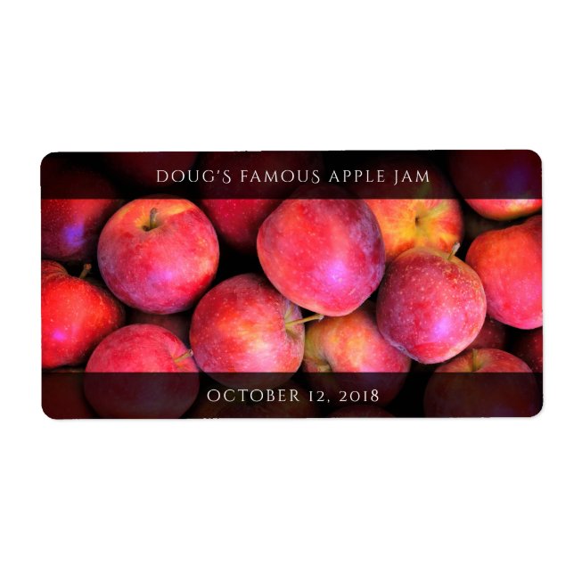 Apple Butter / Cider / Sauce / Jam Jar (Front)