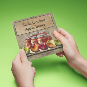 Apple Butter, customisable