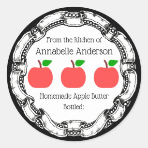 Apple Butter Label Personalise