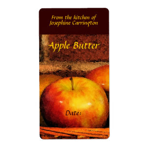 Apple Butter Labels