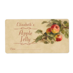 Apple Canning label