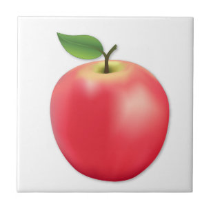 Apple  ceramic tile