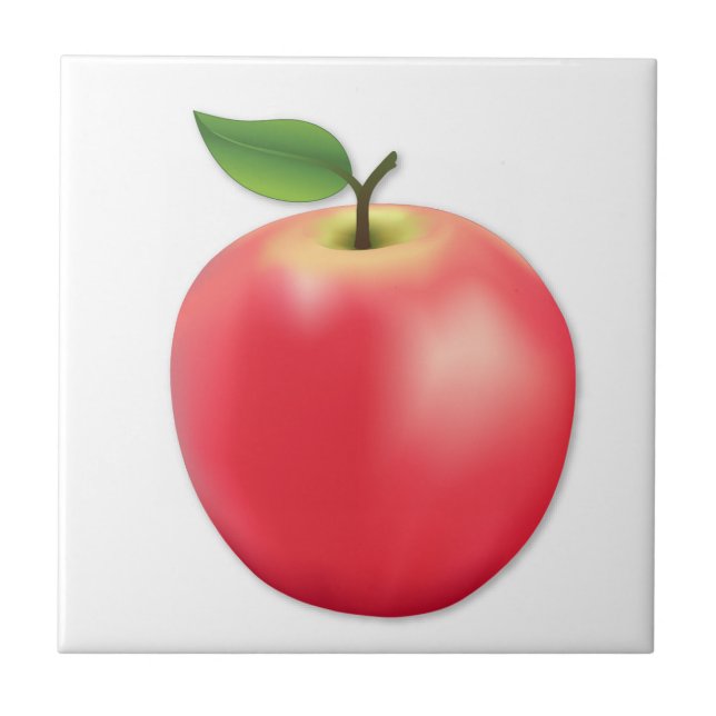 Apple  ceramic tile (Front)