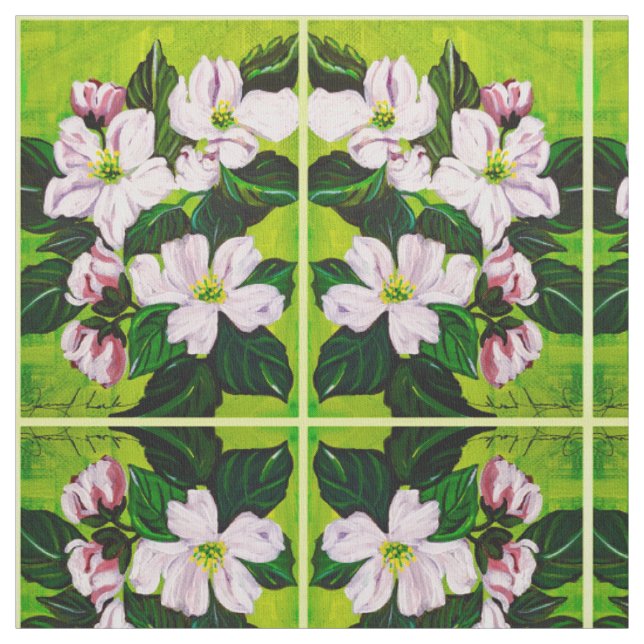 Apple Check Delight Fabric (Swatch)