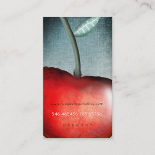 Apple Cherry Business Card